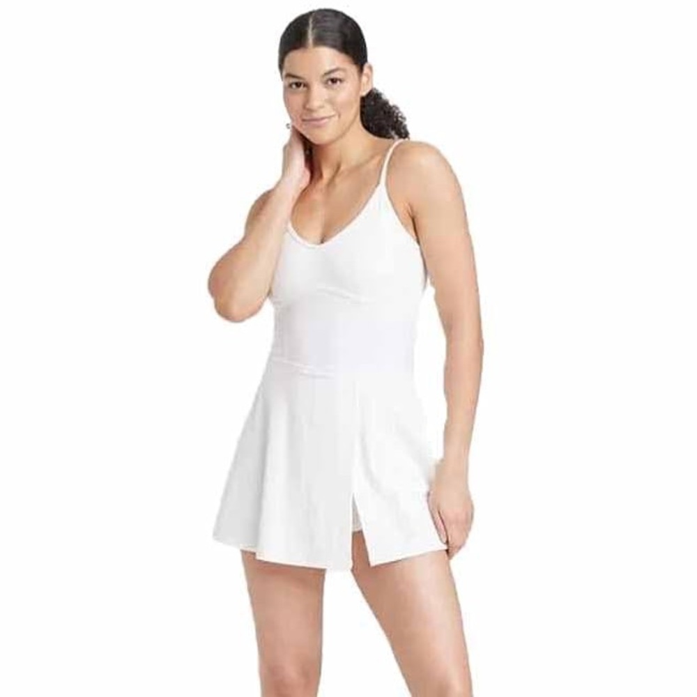 JoyLab White Corset Active Dress XXL NWT‎